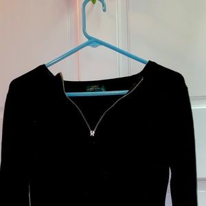 black tight long sleeve